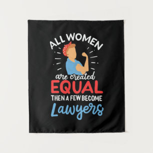 Tenture Quelques femmes deviennent avocates