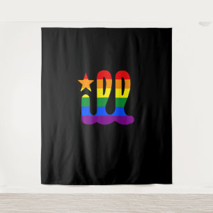 Tenture Rainbow Pride Amour ill Philadelphia Philly Gay Pr