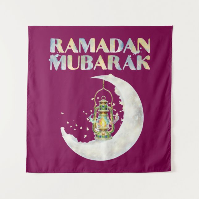 Tenture Ramadan Mubarak (Devant)
