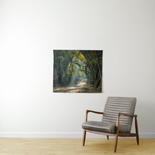 Tenture Rangées de bambou