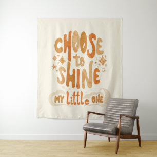 Tenture Rayonner de Positivité : Choisissez de Briller d'I
