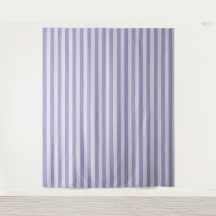 Tenture Rayures violettes