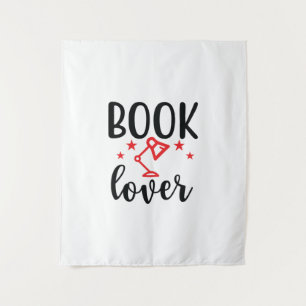 Tenture Reading Art Book Lover