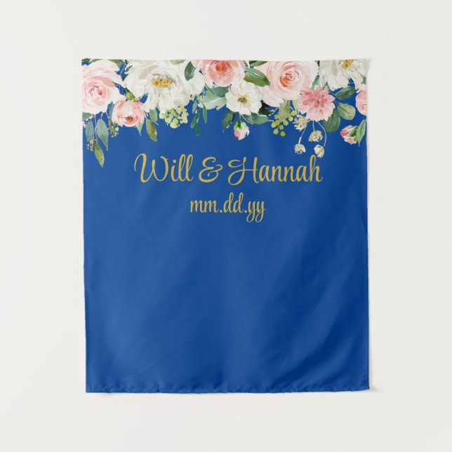 Tenture Réception de mariage de verdure personnalisée Prop (Devant)