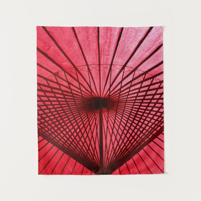 Tenture Red oil-paper umbrella (Devant)