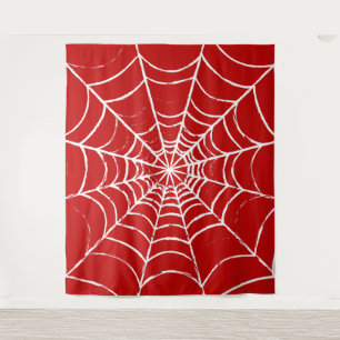 Tenture Red Web