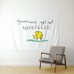 Tenture REE SNEKRIGHT Gadsden Flag