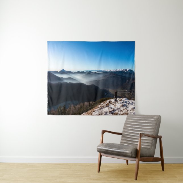 Tenture Regarder de nouveaux horizons (En situation (horizontale))