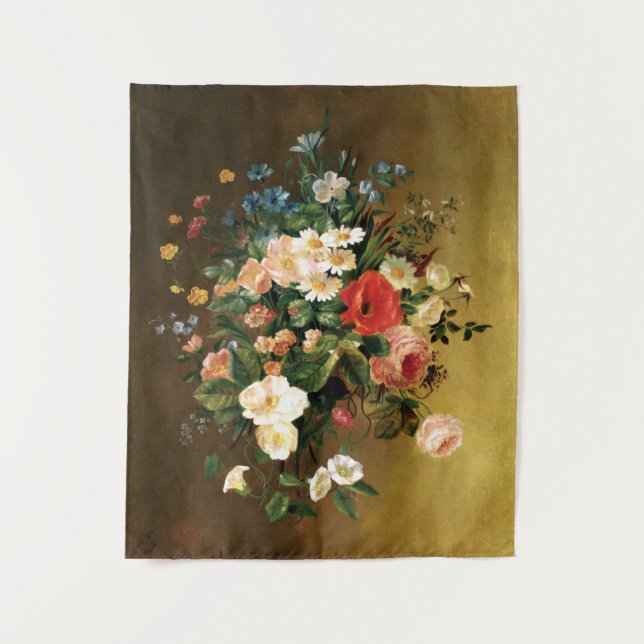 Tenture Renoir - Bouquet de fleurs, 1858 peinture (Devant)