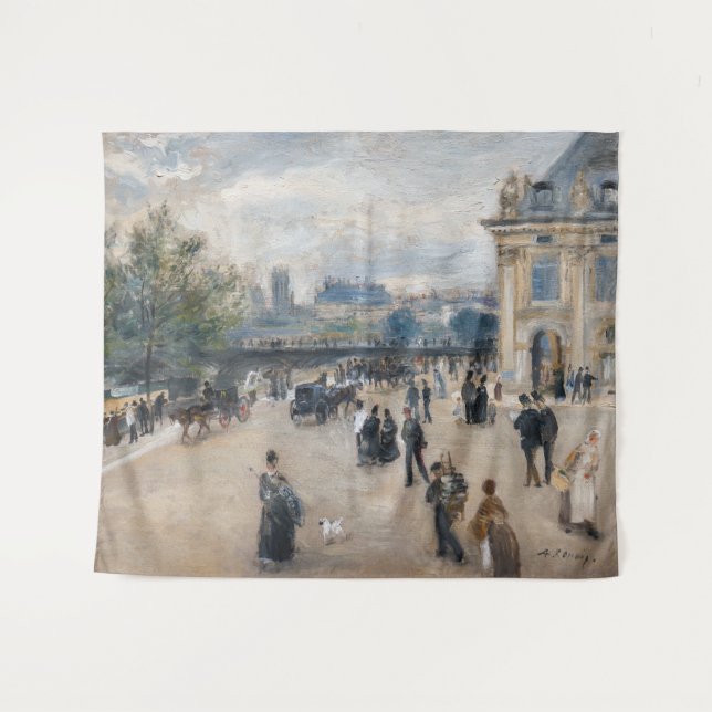 Tenture Renoir - Paris, Institut au Quai Malaquais (Devant (Horizontal))