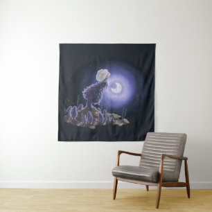 Tenture Réunion au clair de lune