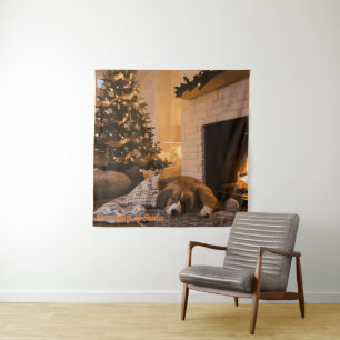 Tenture Rêver de Père Noël