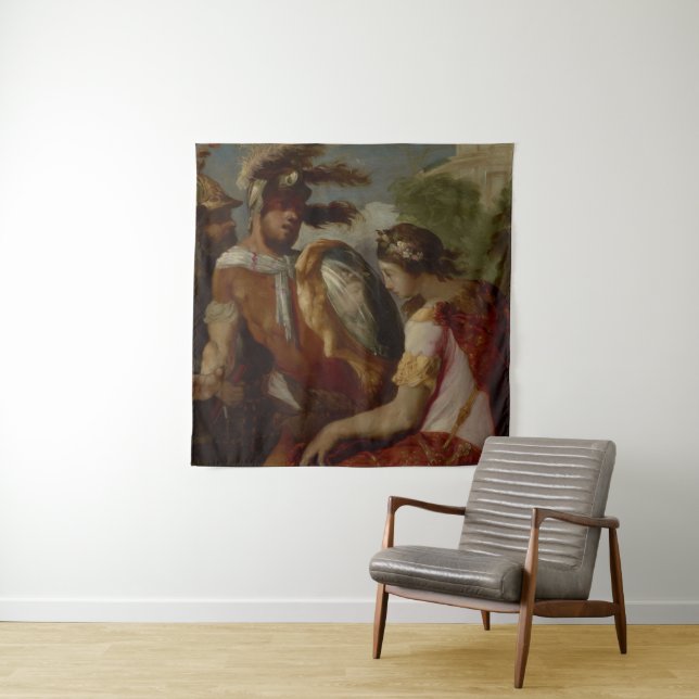 Tenture Rinaldo et le Miroir-Bouclier, c.1650-55 (En situation)