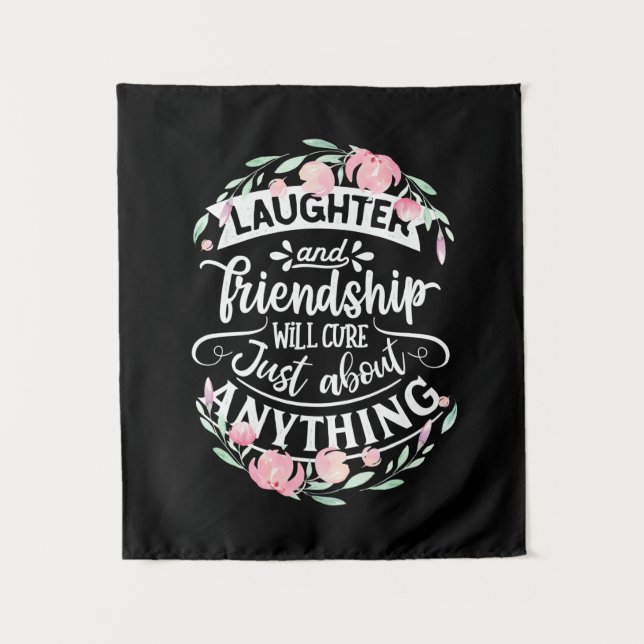 Tenture Rire et Amitié (Devant)