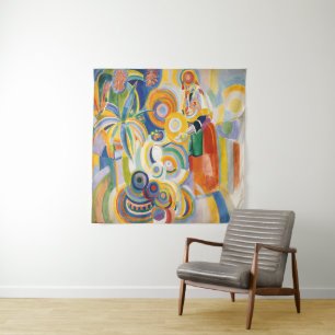 Tenture Robert Delaunay - Femme portugaise