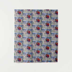 Tenture Robin de Noël