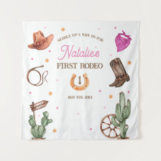 Tenture Rodeo Cowgirl western Birthday Party