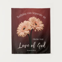 Romains 8 39 Amour de Dieu Bible Verse Rose Brown