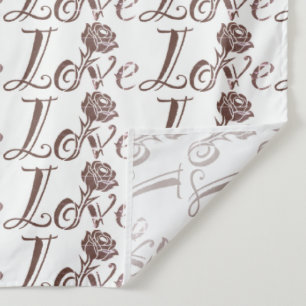 Tenture Rose d'amour