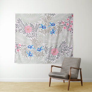 Tenture Rose et Larkspur, William Morris