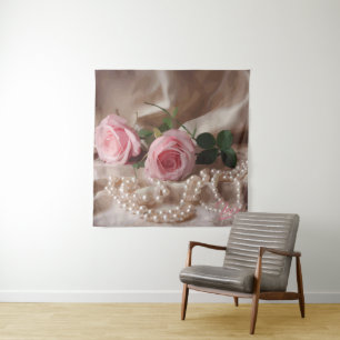 Tenture Rose Silken