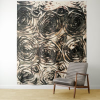 Roses de glamour or bronze floral glamour