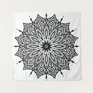 Tenture Rosette mandala ornament decor