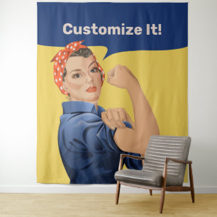 Tenture Rosie the Riveter