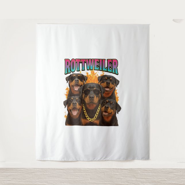 Tenture Rottweiler (Devant)