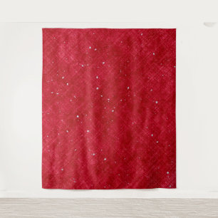 Tenture Rouge pétillant Saint-Valentin Photo Retour en arr
