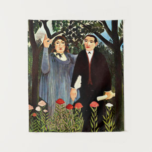 Tenture Rousseau - La Muse qui inspire le poète