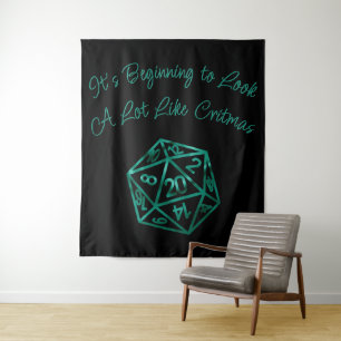 Tenture RPG Critmas Lime Green Tabletop Role Player Dice