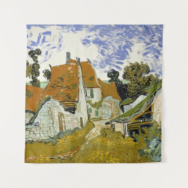 Tenture Rue à Auvers-sur-Oise Vincent  van Gogh   (Devant)