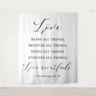 Tenture Rustic wedding tapestry backdrop