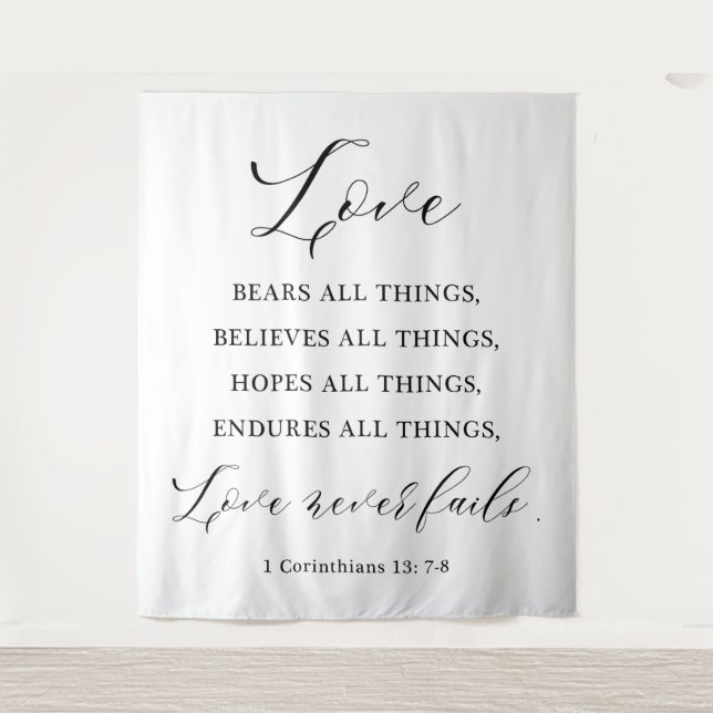 Tenture Rustic wedding tapestry backdrop (Devant)