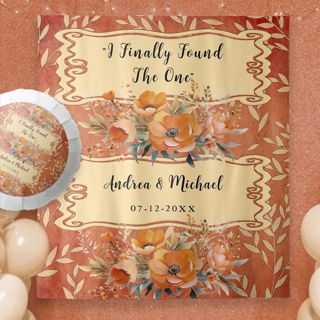 Tenture Rustique moderne Boho Neutre Terre Mariage fond (Créateur téléchargé)