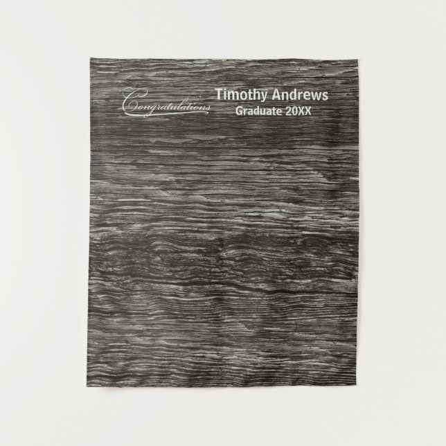 Tenture Rustique Western Graduation patiné BD arrière-plan (Devant)