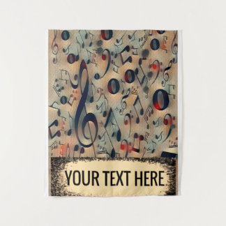 Tenture rythme vintage
