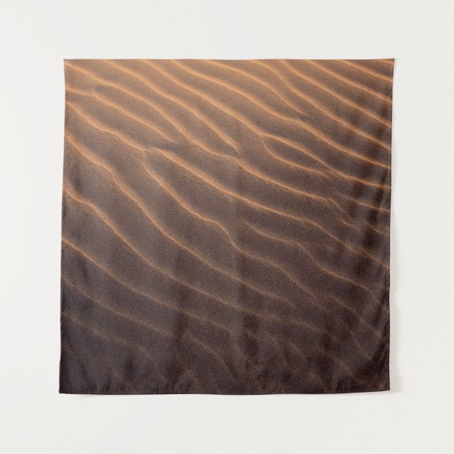 Tenture Sable Brown avec eau le matin (Devant)