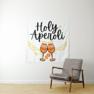 Tenture Saint Aperoli Drôle Tendance Aperol Spritz Déclara