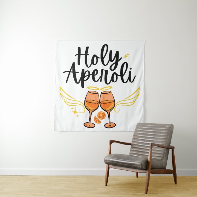Tenture Saint Aperoli Drôle Tendance Aperol Spritz Déclara (En situation)