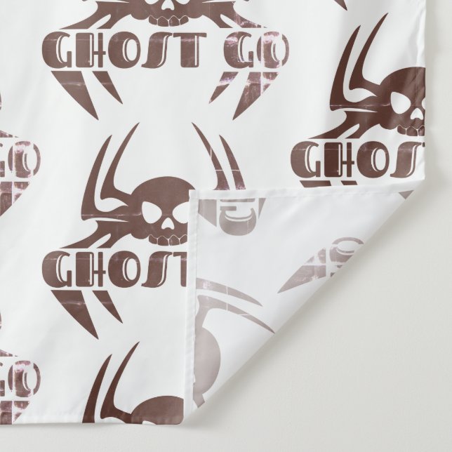 Tenture Saison Éffrayante de Ghost Go (Détail)