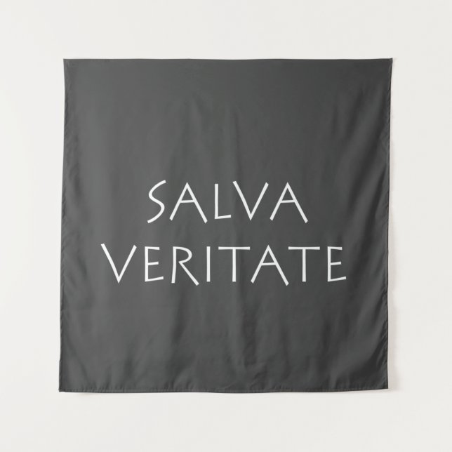 Tenture Salva veritate (Devant)