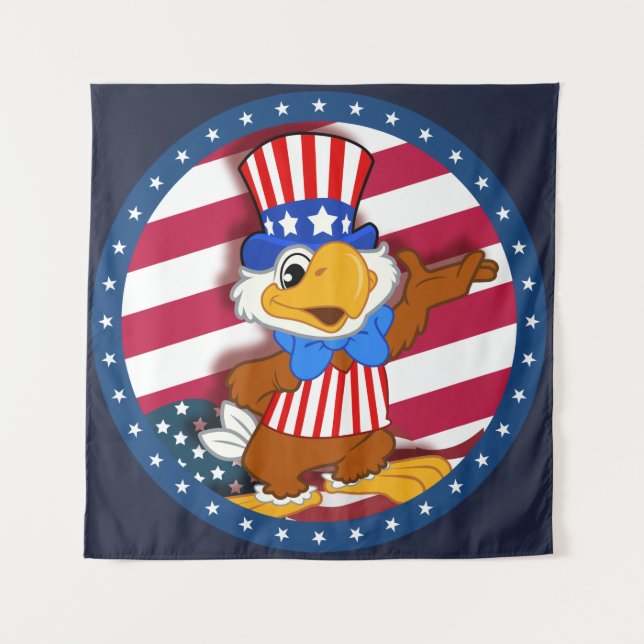 Tenture sam USA (Devant)