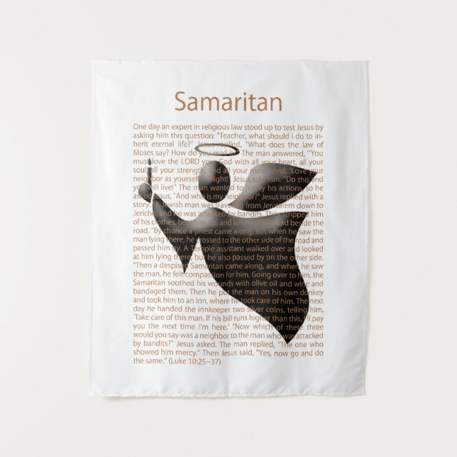 Tenture Samaritain (Devant)