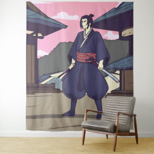 Tenture samouraï