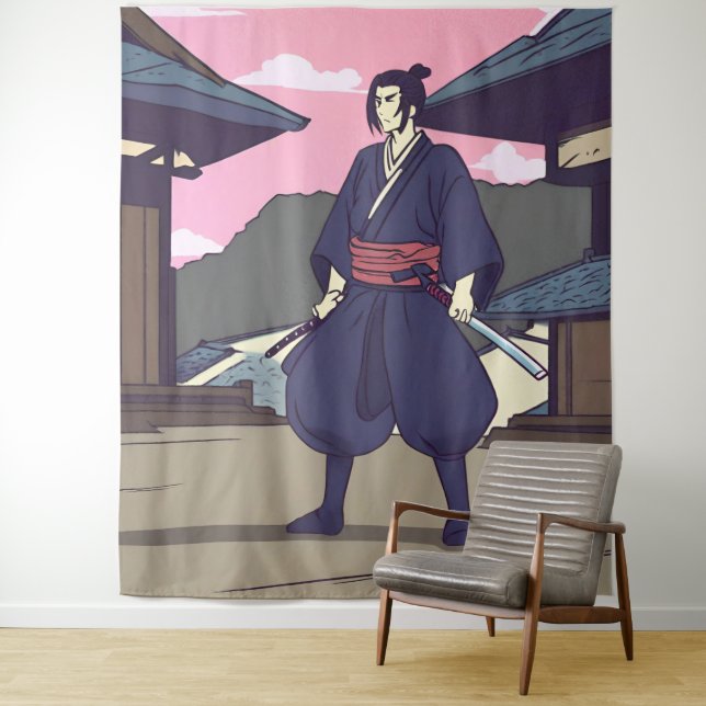 Tenture samouraï (En situation)