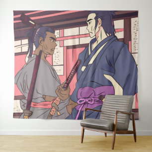Tenture samouraï