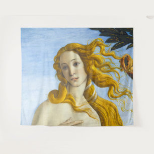 Tenture Sandro Botticelli - Naissance de Vénus Gros plan
