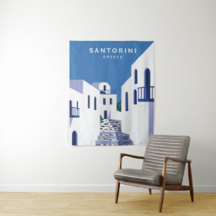 Tenture Santorin Grèce